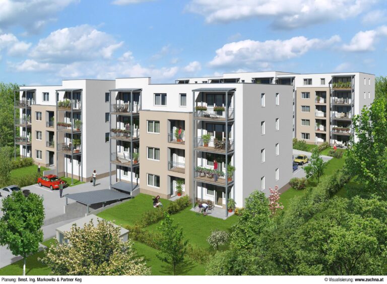 Planung von Wohnanlagen von Baumeister und Architekt DI Robert Angermann aus Oberkärnten.
